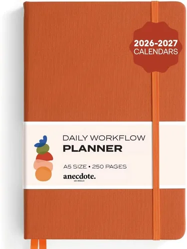 Miniatura 13 de Planificador Anecdote 2026: Un Planificador Mensual, Semanal y Diario 2026 para Planificar tu Éxito - Tamaño A5 Tapa Dura Comienza en Cualquier Negro