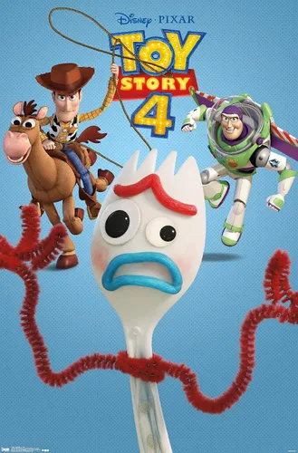 Miniatura 7 de Trends International Disney Pixar Toy Story 4 - Póster de pared de trío, 22.375 x 34 pulgadas, paquete de póster y clip