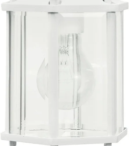 Miniatura 5 de Kichler Chesapeake - Lámpara de pared para exteriores de 10.25 pulgadas con cristal biselado transparente, color negro