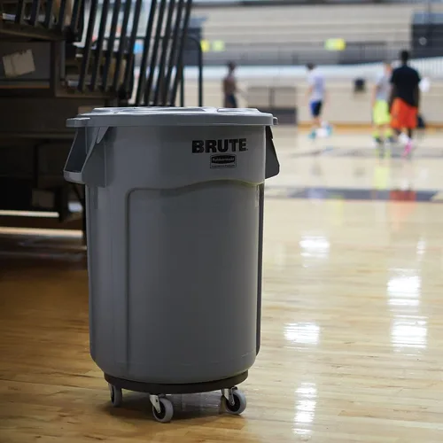Miniatura 5 de Rubbermaid Productos comerciales BRUTE Dolly Black Se adapta a contenedores BRUTE de 20 galones, 32 galones, 44 galones y 55 galones