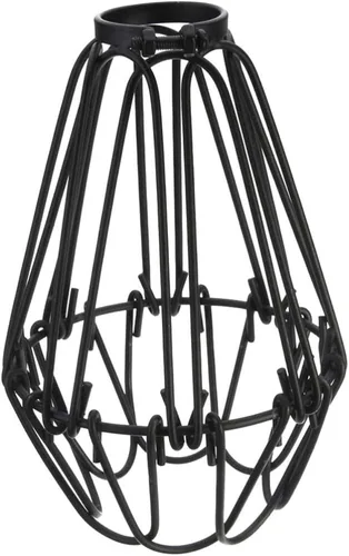 Miniatura 9 de FOMIYES Lámpara colgante Cubierta de alambre Pantalla de lámpara industrial Protector de metal para ventilador de techo Lámpara de hierro Sombra
