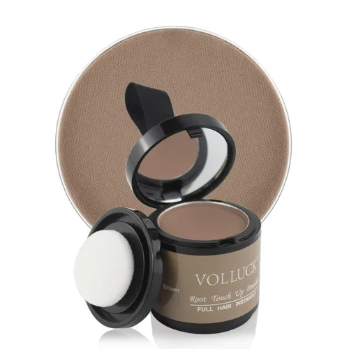 Miniatura 22 de Polvo de retoque de raíz, polvo instantáneo para la línea del cabello para áreas delgadas y cobertura de cabello gris, cobertura de raíz natural