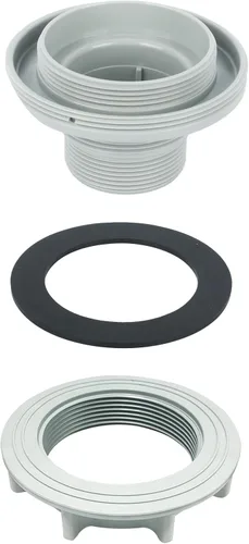 Kit de conector de manguera de piscina, filtro de entrada roscado, para accesorio de drenaje Intex pieza de repuesto 10744 10256 10255 (tres piezas)