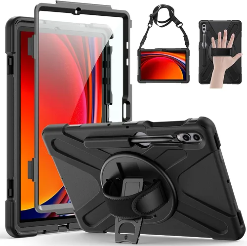 Miniatura 19 de Gerutek Funda para Samsung Galaxy Tab S6 Lite de 10.4 pulgadas 2024/2022/2020, funda protectora de cuerpo completo con protector de pantalla