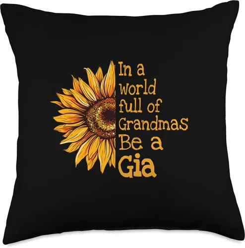 Miniatura 5 de Unique Christmas Birthday Mother's Day Gifts Shop In A World Gia Special Grandma - Almohada de 16 x 16 pulgadas, multicolor