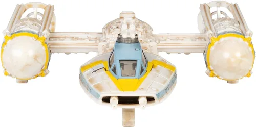 Miniatura 2 de Star Wars Micro Galaxy Squadron Gold Leader's Y-Wing - Vehículo de clase Starfighter de 5 pulgadas con accesorios de micro figura Jon Vander