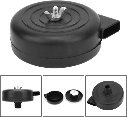 Miniatura 3 de Silenciador silenciador para compresor de aire 0.787 in Accesorios de bomba de filtro, reduce la propagación del dispositivo de sonido, elimina