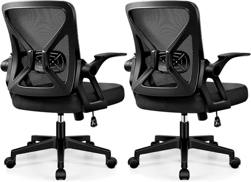 FelixKing Silla de Oficina - Silla de Escritorio Ergonómica de Malla Transpirable con Ruedas y Soporte Lumbar, Sillas de Oficina para el Hogar con