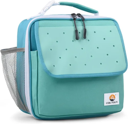 Miniatura 14 de CaCTOUR Lonchera para Niños, 2 Paquetes Bolsa de Almuerzo Aislada para Niñas y Niños, Bolsa Suave Mini Enfriador Regreso a la Escuela Bolsa