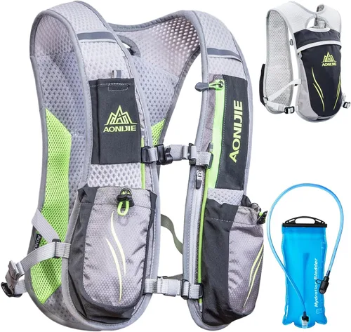 Miniatura 14 de TRIWONDER Running Vest Hydration Pack Backpack for Men & Women, Lightweight Trail Marathon Run Race Vest for Cycling Jogging