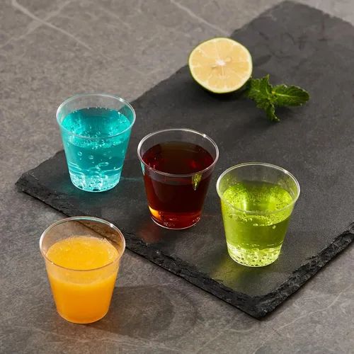 Miniatura 5 de Paquete de 500 vasos de chupito de plástico de 1 onza, vasos desechables, vasos de degustación de 1 onza, vasos de fiesta perfectos para whisky