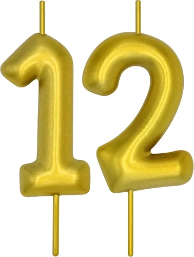 Miniatura 122 de DERVENTA Vela con números de 2.36 pulgadas, decoración perfecta para cumpleaños, brunch, postre, pastel, 1 pieza (número 0 rosa)