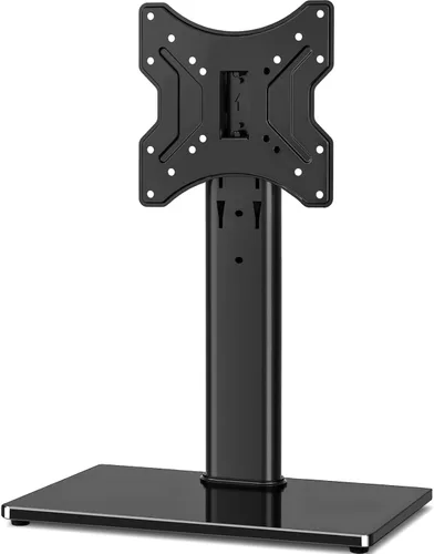 Rfiver - Soporte universal giratorio de mesa para TV de pantalla plana de 23, 24, 26, 32, 39, 40, 42, 43 pulgadas, soporte de pedestal central