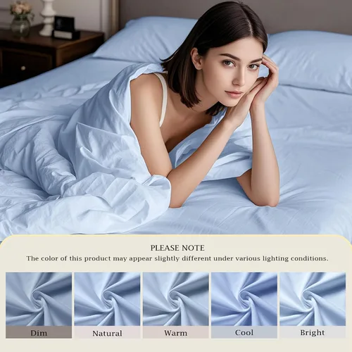 Miniatura 6 de FreshCulture Sábana Bajera Individual Solo – Sábana Bajera de Calidad de Hotel Premium para Cama Individual – Microfibra Cepillada Ultra Suave