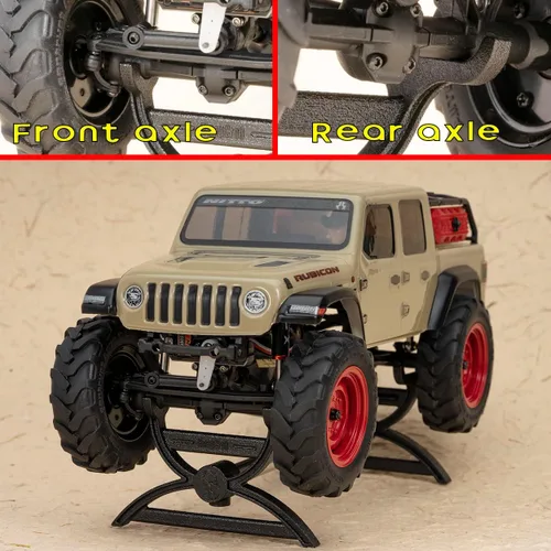 Miniatura 5 de Soporte de coche a control remoto para AX24, SCX24 Crawler, 1/24 RC soporte de exhibición de coche para FCX24, FCX24M, CR18P, Axial SCX24 C10