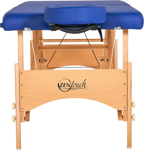 Miniatura 4 de Master Massage Brady Mesa de masaje portátil ligera, azul cielo, 27 pulgadas