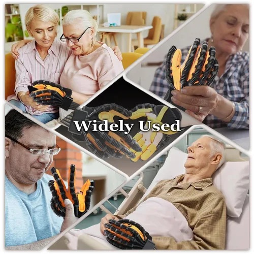 Miniatura 8 de Guantes de robot de rehabilitación de 8ª generación, dispositivo de recuperación de mano de golpe, guante para accidente cerebrovascular
