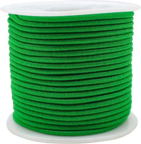 Miniatura 17 de 12 rollos de cuerda elástica colorida de 2 mm de diámetro, cuerda elástica redonda azul con cuentas para cuentas de burbuja de silicona Pony