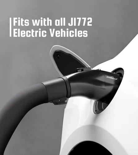 Miniatura 2 de Adaptador Tesla a J1772 - Adaptador de Carga EV NACS a J1772 Máx 60A 250V, para Conectores de Alta Potencia Tesla, Cargador Móvil/Destino Solo