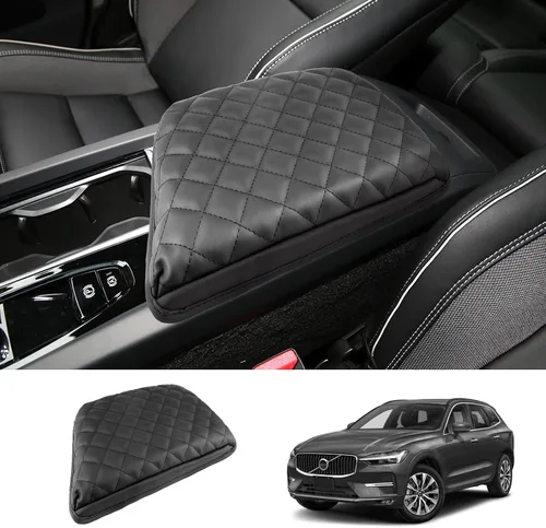 Miniatura 9 de 2019-2025 2026 Cubierta de Consola Central para Volvo XC40 (Core/Plus/Ultra/Ultimate/Momentum/R-Design/Inscription), Funda de Respaldo de Brazo