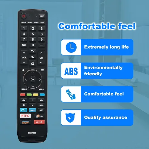 Miniatura 9 de EN3R39S Reemplazo remoto para Sharp 4K Smart TV LC-50Q7030U LC-55Q7030U LC-43Q7000U LC-43Q7020U LC-43Q7050U LC-43Q7060U LC-43Q7070U LC-43Q70000U