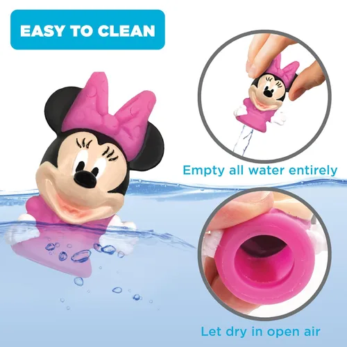 Miniatura 3 de Disney Mickey Mouse & Friends - Juego de marionetas de dedo de 10 piezas, recuerdos de fiesta, juego educativo, juguetes de baño y piscina