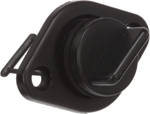 Miniatura 6 de Attwood 17211-3 Kit de tapón de drenaje y receptor, enchufe de 1 pieza de ¾ pulgadas de diámetro, receptor roscado, plástico negro moldeado