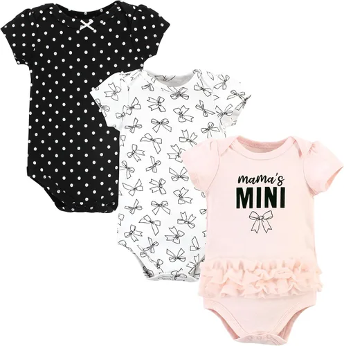 Miniatura 494 de Hudson Baby baby-girls Cotton Bodysuits 3-pack