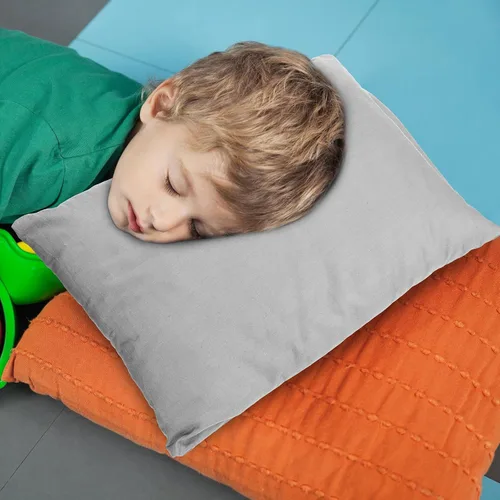 Miniatura 3 de Kigley Paquete de 6 mini almohadas pequeñas a granel de 14 x 9 pulgadas, almohada suave para siesta de viaje, para guardería, siesta de mascotas