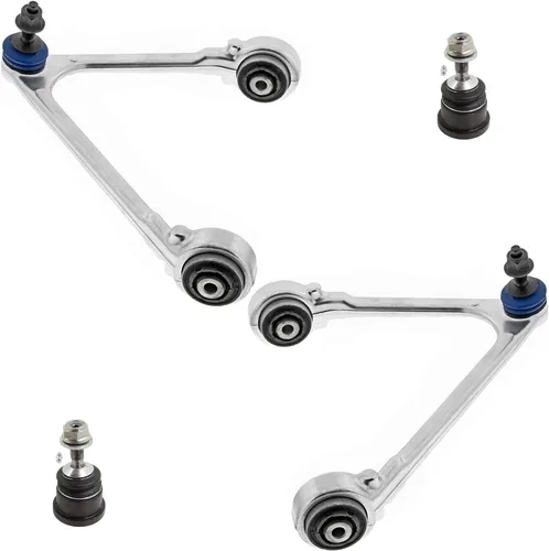 Miniatura 222 de Detroit Axle - Brazos de control superiores traseros para Chrysler 300 Dodge Challenger Charger Magnum, reemplazo del conjunto de brazos de control