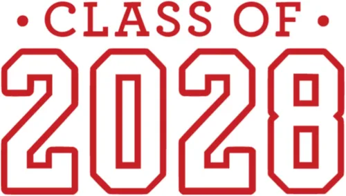 Miniatura 23 de Class of 2028 Iron On Decal, Senior Class Shirt Patch, Heat Transfer, HTV Graphic Tshirt Sticker, DIY Crafts, Pick Size Color, Iron-On Almost Gold