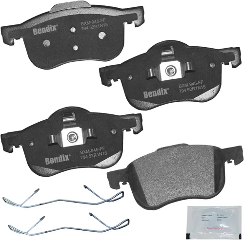 Miniatura 163 de Pastillas de freno delanteras cerámicas Bendix Priority1 CFC2302 para Hyundai Elantra 2021, Sonata 2022-2020, Kia K5 2023-2021