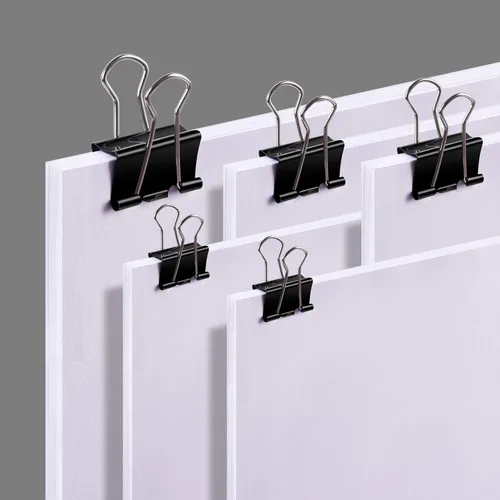 Miniatura 6 de Sopito - Clips para carpeta, juego de 300 clips de oficina con abrazaderas de papel, bandas de goma para suministros de oficina y escuela, varios