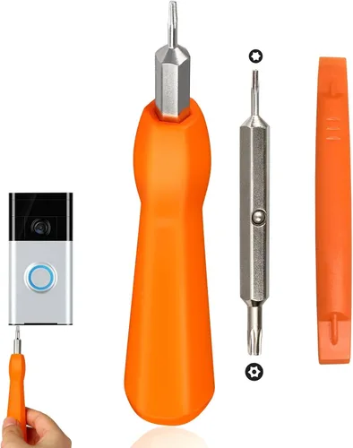Miniatura 7 de Juego de puntas de destornillador de video para acceso a batería y wifi - Compatible con todos los modelos de timbre de video (verde)