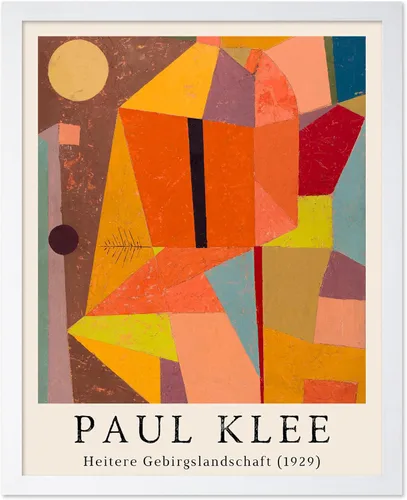 Miniatura 40 de Poster Master Póster vintage de Paul Klee – Impresión retro de cómicos – Arte de dibujo – Arte abstracto – Regalo para hombres y mujeres – Estilo-09