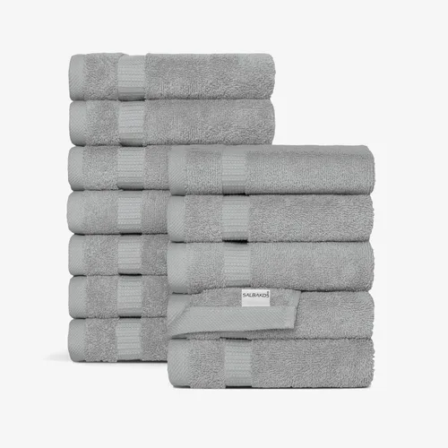 Miniatura 105 de Juego de alfombra de baño 100 % de algodón turco para hotel y spa de lujo y opciones de tapete de baño de espuma viscoelástica