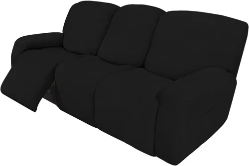 Miniatura 103 de Easy-Going - Funda elástica para sofá reclinable y sofá cama, 6 piezas, protector de muebles, suave, parte inferior elástica, tela jacquard