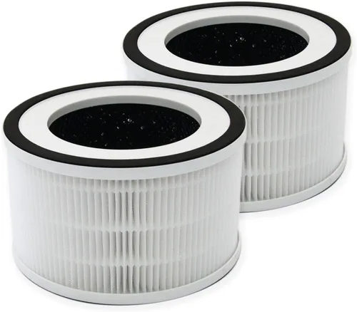 PUREBURG Filtro de repuesto compatible con purificadores de aire Afloia Fillo Halo Allo y purificador de aire Mooka Allo, 2 unidades de carbón