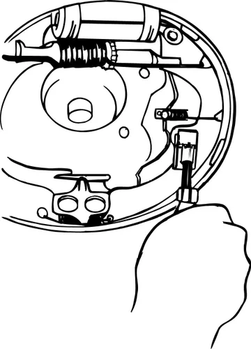 Miniatura 2 de Lisle 48400 - Herramienta clip para freno.