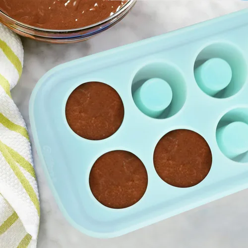 Miniatura 7 de Molde de silicona para vaso de chupito de 8 cavidades, molde de caramelo de chocolate de Pascua para dulces de corazón, bandeja antiadherente