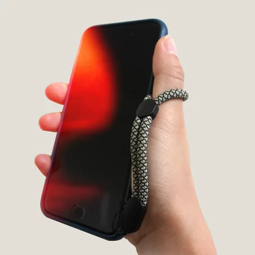 Miniatura 4 de Pluxen Cordón ajustable para el dedo, correa pequeña compatible con iPhone, funda para teléfono móvil, cámara, cartera, llavero Mezclado