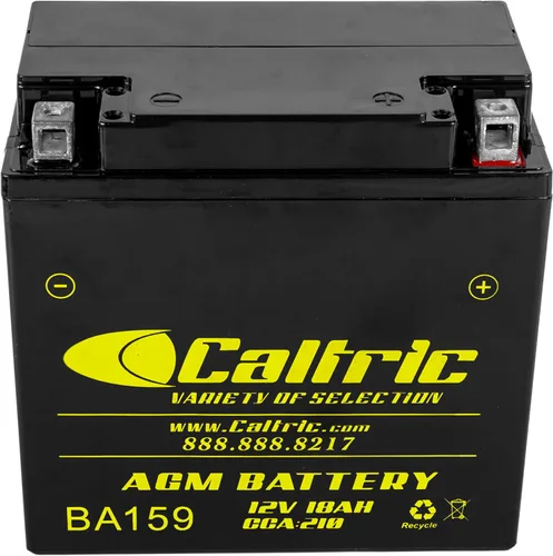 Miniatura 4 de Caltric Agm - Batería compatible con Yamaha Waverunner Gp760 Gp800 Gp800R Gp1200 Gp1300R Gp1800
