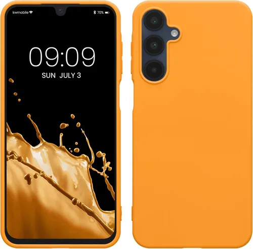 Miniatura 102 de kwmobile Funda compatible con Samsung Galaxy A23 4G / 5G - Funda de silicona TPU metálica suave y delgada - Rojo oscuro metálico