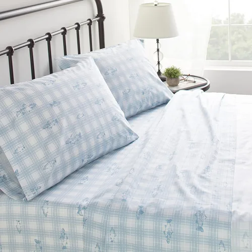 Miniatura 167 de Eddie Bauer - Juego de ropa de cama de percal de algodón, decoración fresca y elegante para el hogar, sábanas de tamaño King