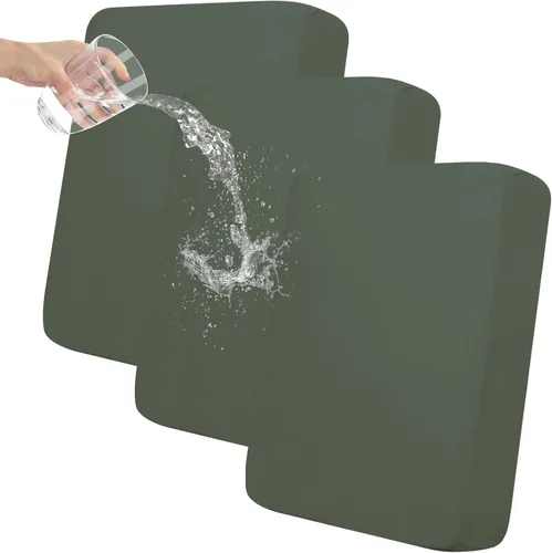 Miniatura 37 de Easy-Going - Fundas elásticas 100% impermeables para cojín de sofá, funda protectora para cojín de sofá, protector de muebles elástico para niños