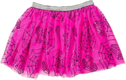 Miniatura 4 de Marvel Spider-Man Spider-Gwen - Camiseta gráfica para niñas, falda de tul y diadema de 3 piezas, conjunto de 3 piezas para niños pequeños a niños