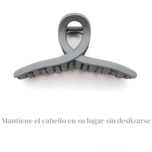 Miniatura 6 de Pinzas para el cabello de 4.3 pulgadas, grandes, antideslizantes, grandes mate, clip de mariposa para cabello fino y grueso, paquete de 4 4