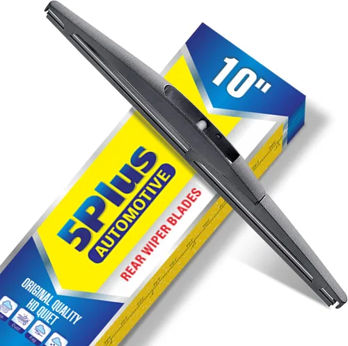 5 PLUS® - Repuesto de escobilla de 10 pulgadas para limpiaparabrisas trasero (10-B)