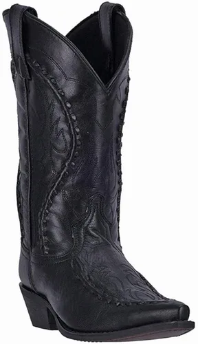 Miniatura 2 de Laredo Laramie - Botas de vestir con punta corta para hombre, color negro, Negro