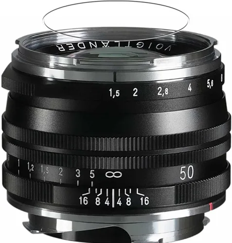Paquete de 3 películas protectoras de lente de cámara, compatible con COSINA NOKTON línea vintage de 1.969 in F1.5 Aspherical II VM SC TPU cubierta